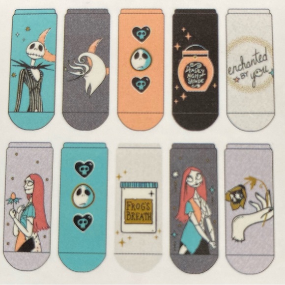 Tim Burton’s The Nightmare Before Christmas Low Cut Socks 🧦 Sizes 4-10 - Picture 3 of 3